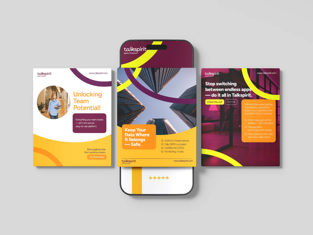 Talkspirit Social Media Design
