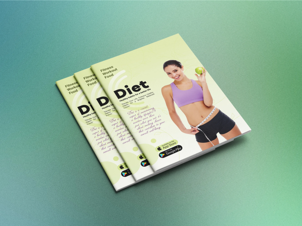 Diet & Wellness Magazine Design