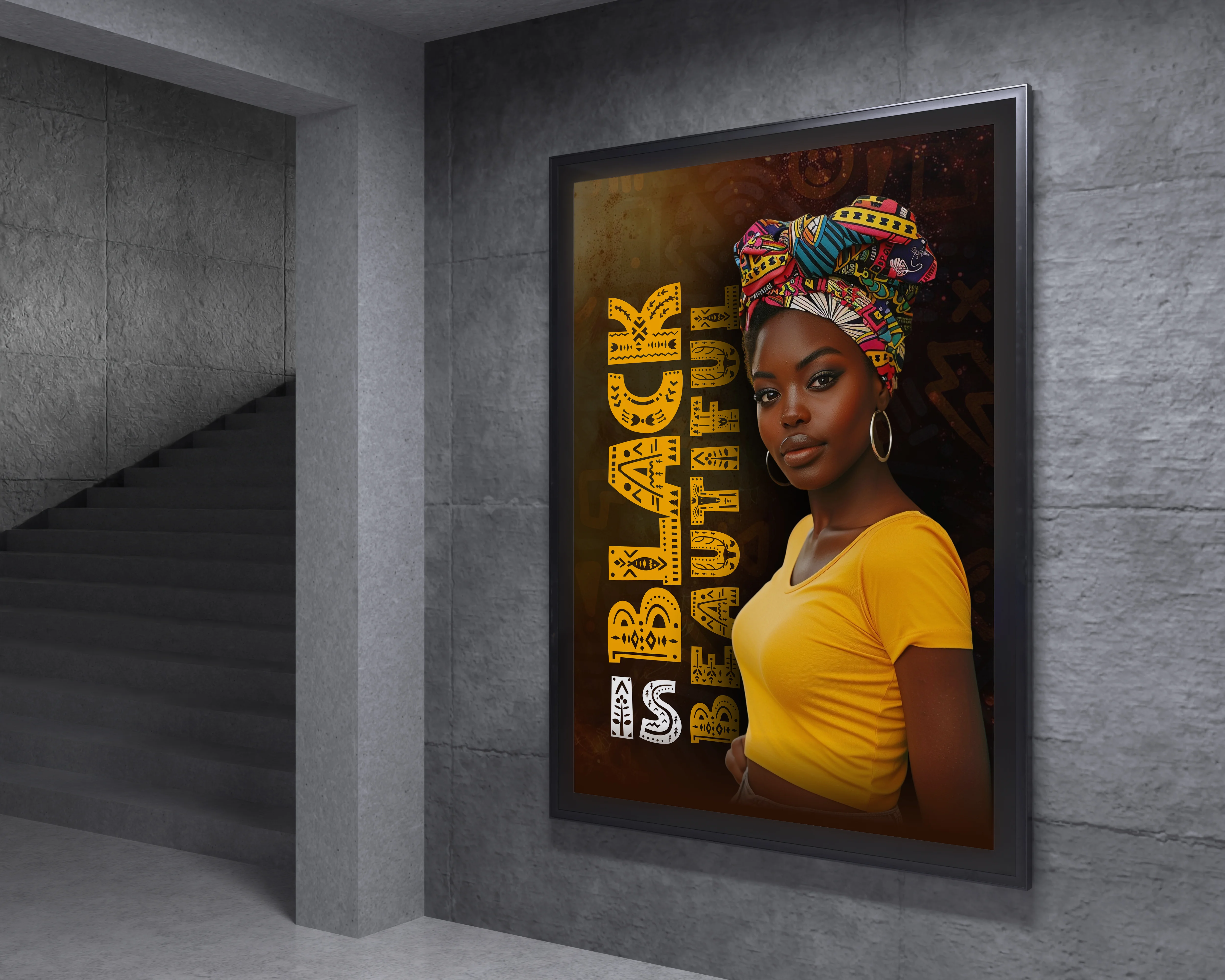 Black Is Beautiful Poster Design