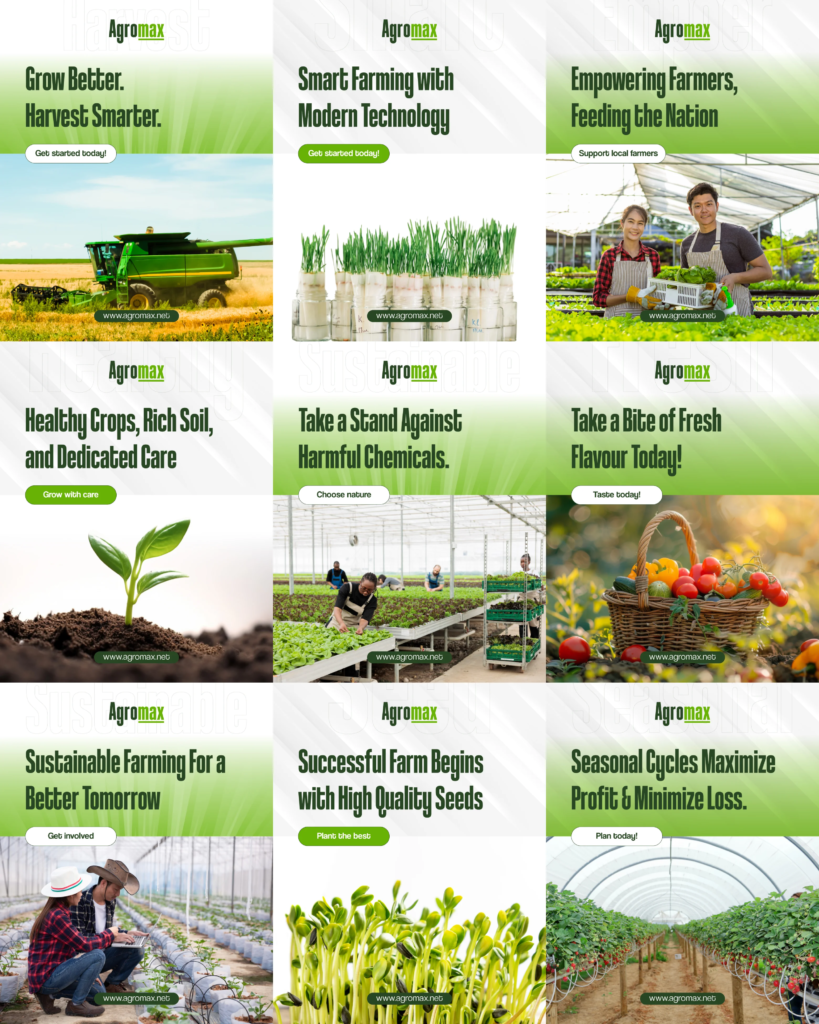 Smart Agro Social Media Post Design